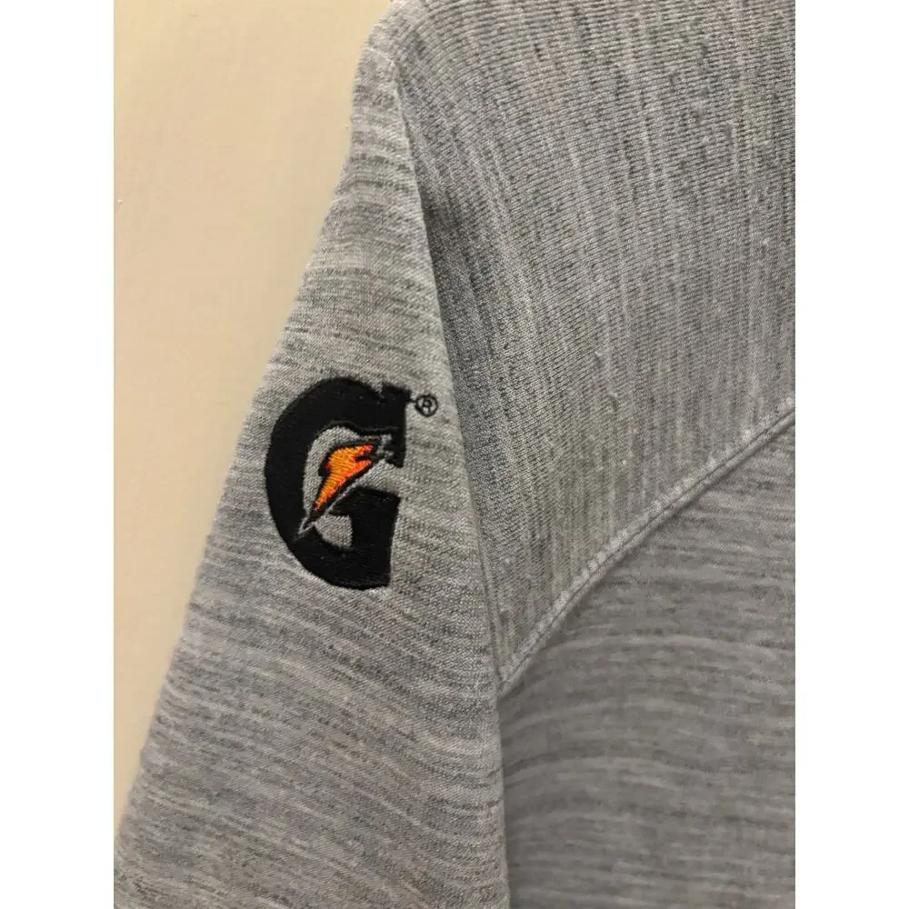 Nike Sweatshirt Women’s Large Hoodie Tech Fleece Asymmetric Cape‎ Gatorade